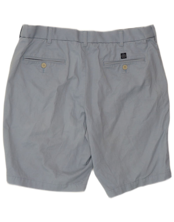 Marks & Spencer Pantalones cortos chinos para hombre W36 Algodón azul grande