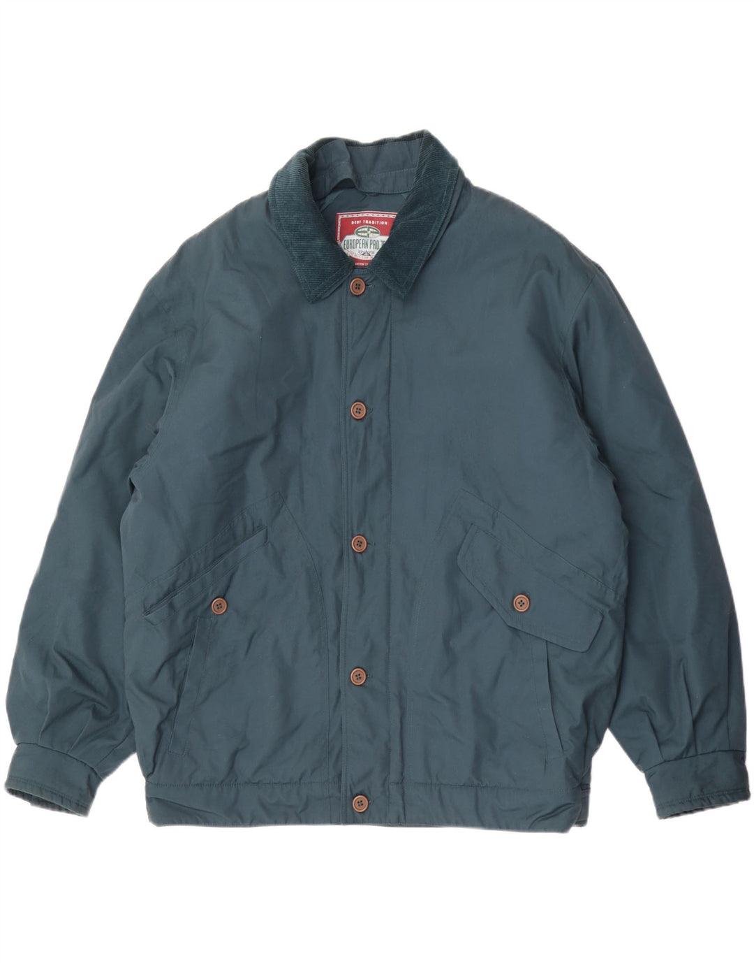 European Project Chaqueta Bomber para Hombre UK 42 XL Azul