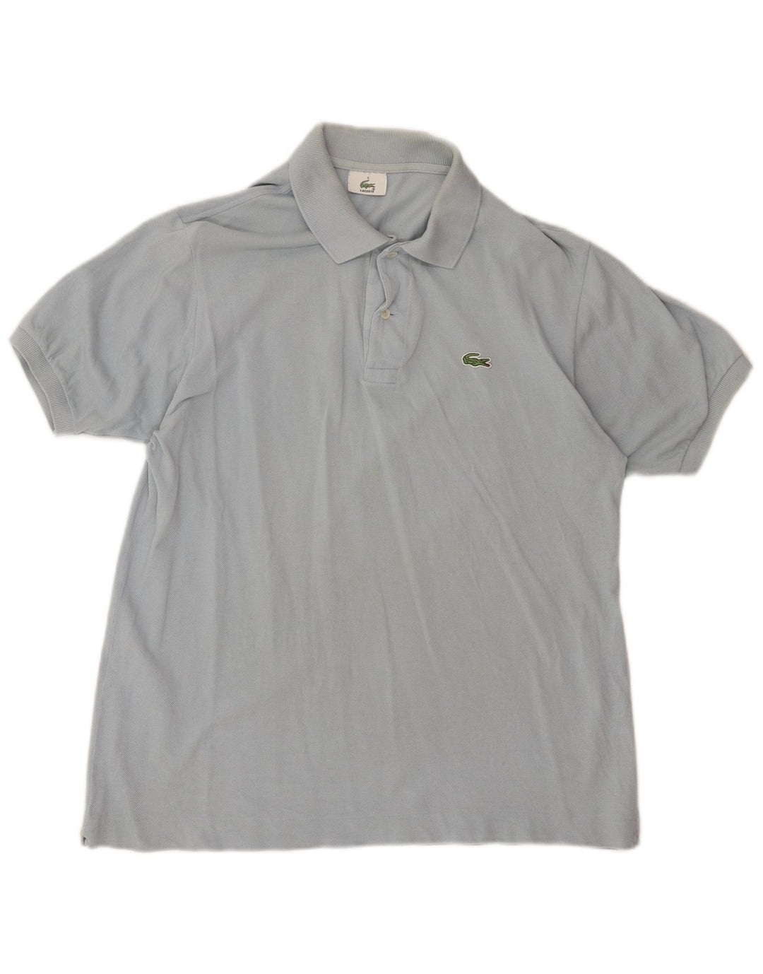 LACOSTE Polo para hombre talla 5 grande algodón azul