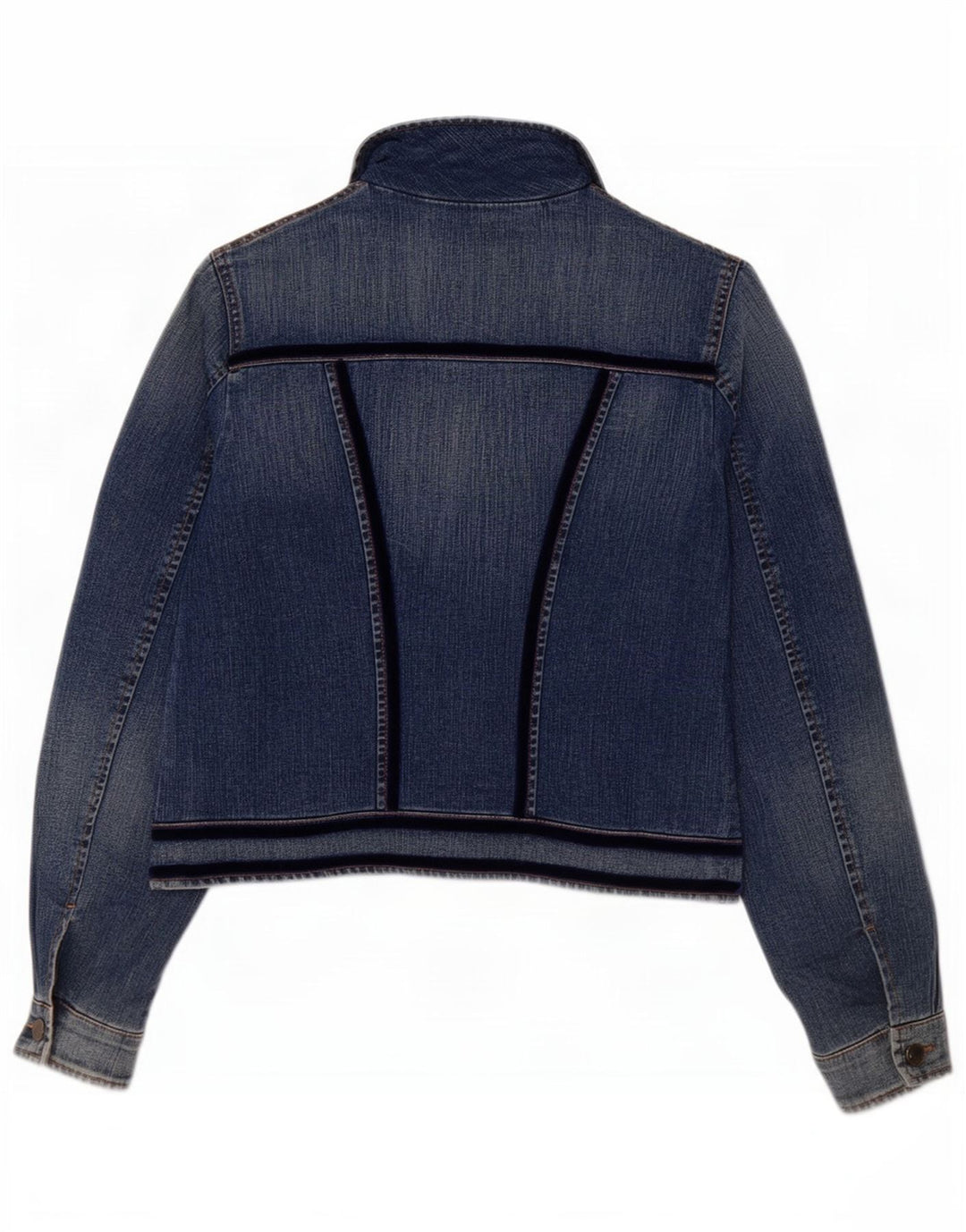 Roccobarocco Chaqueta Vaquera Mujer IT 46 Grande Algodón Azul