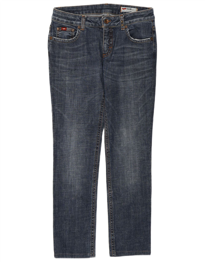 Vaqueros Slim Mujer Gas W31 L29 Algodón Azul