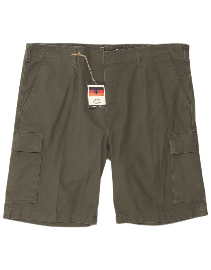 MFH Pantalones cortos cargo para hombre 3XL W44 Algodón caqui