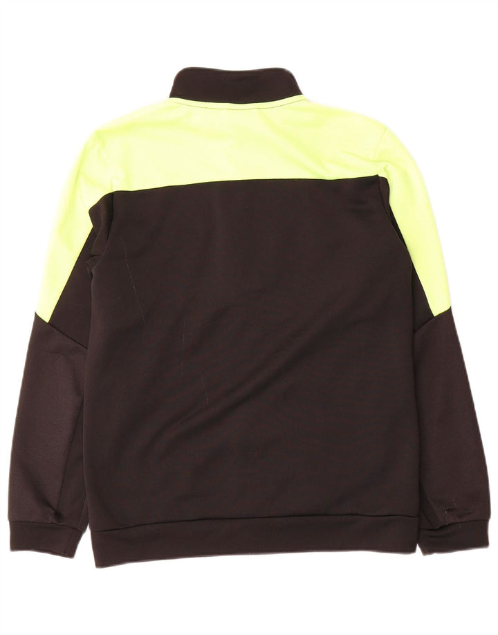 Puma Chaqueta de chándal para niños 13-14 años, color negro