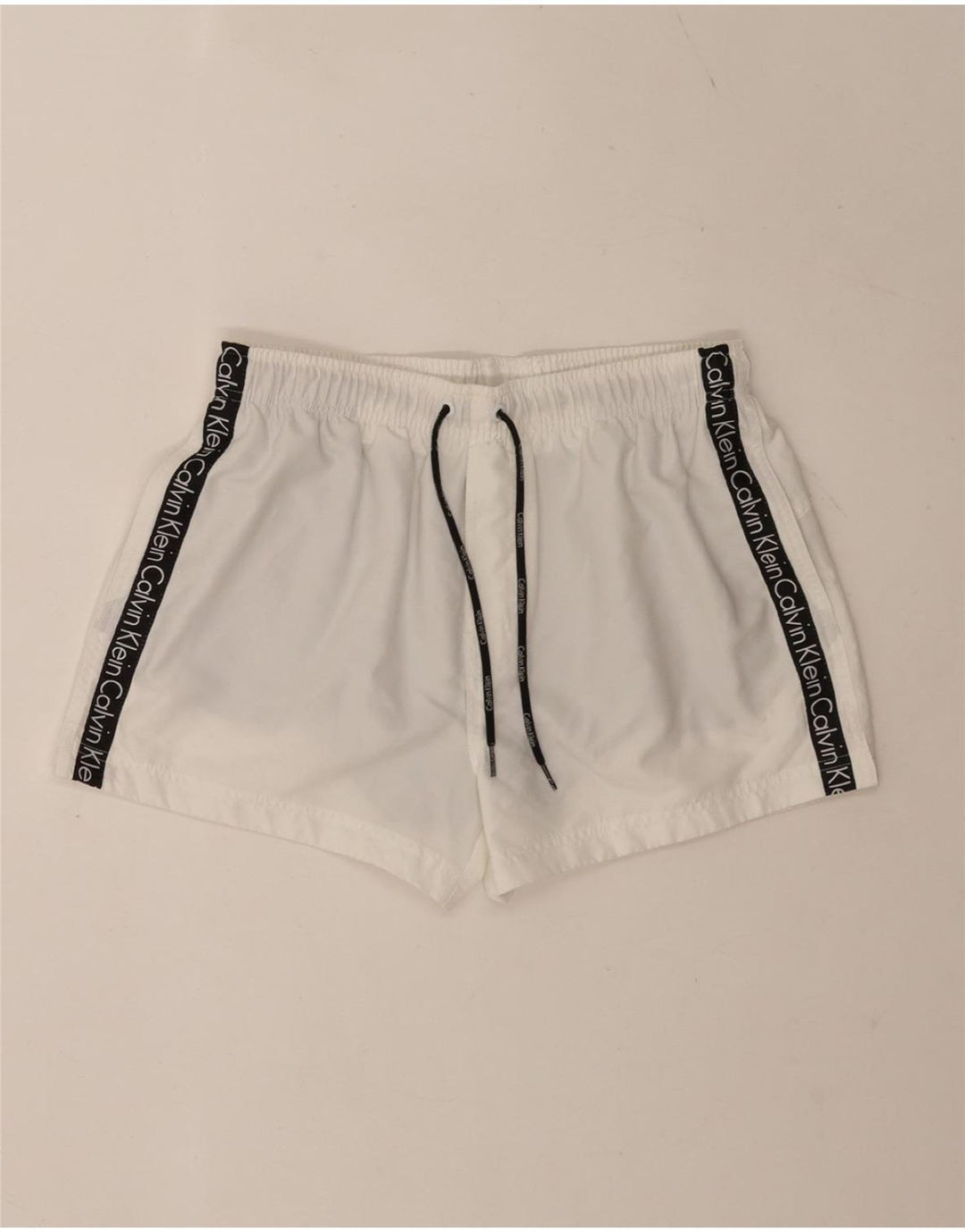 Calvin Klein Bañador Con Estampado De Hombre En Color Blanco Mediano