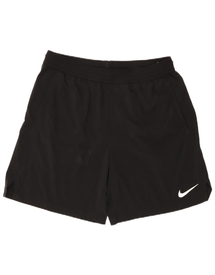 Nike Pantalones cortos deportivos Dri Fit para hombre XL Poliéster negro