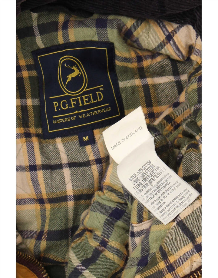 P.G.Field Chaqueta de algodón encerado para hombre UK 38 Medium Beige