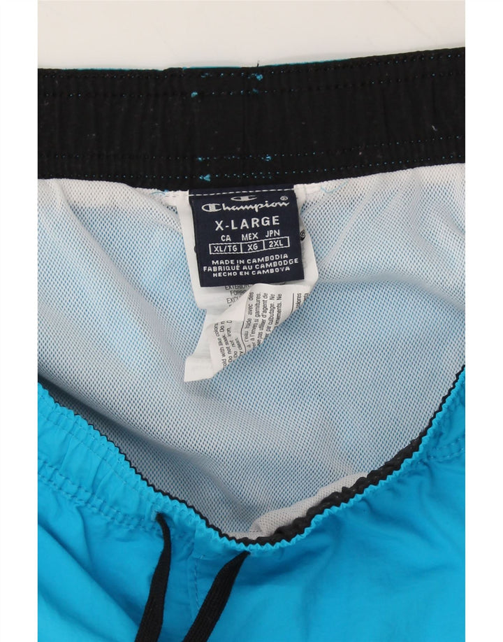 CHAMPION Boys Swimming Shorts 13-14 Years XL Blue Polyamide Vintage Champion and Second-Hand Champion from Messina Hembry 
