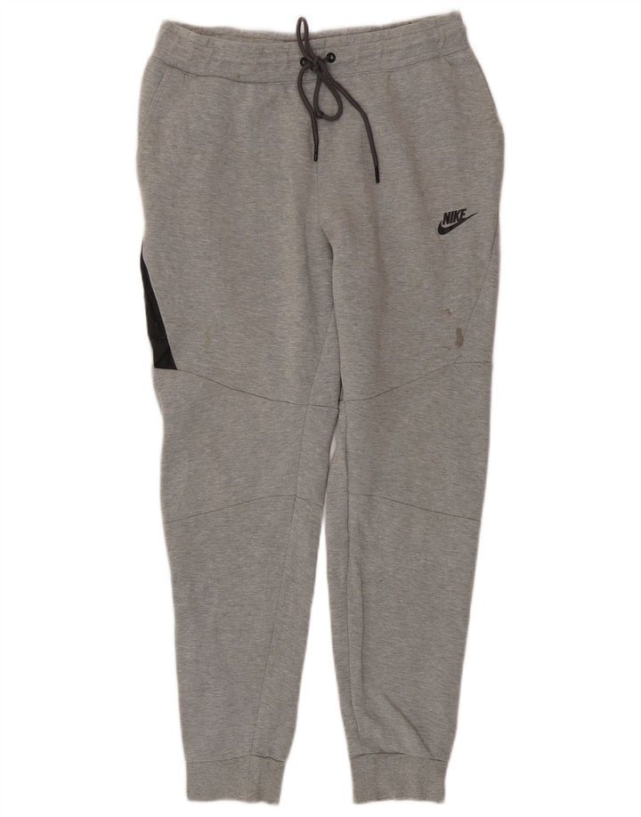 Pantalón De Chándal Nike Hombre Joggers Gris Medio De Algodón Color Block