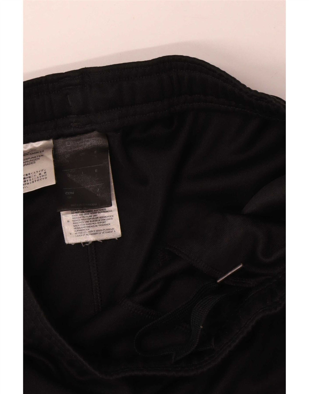 Adidas Pantalones De Chándal Para Hombre Pequeños Negro Poliéster