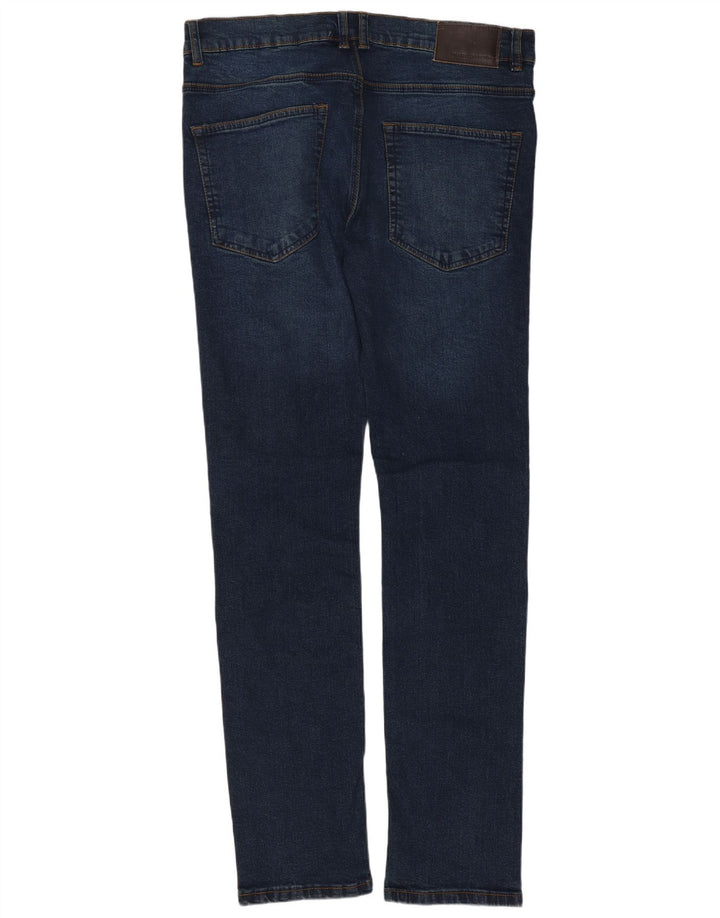French Connection Vaqueros ajustados para hombre W36 L32 Algodón azul marino