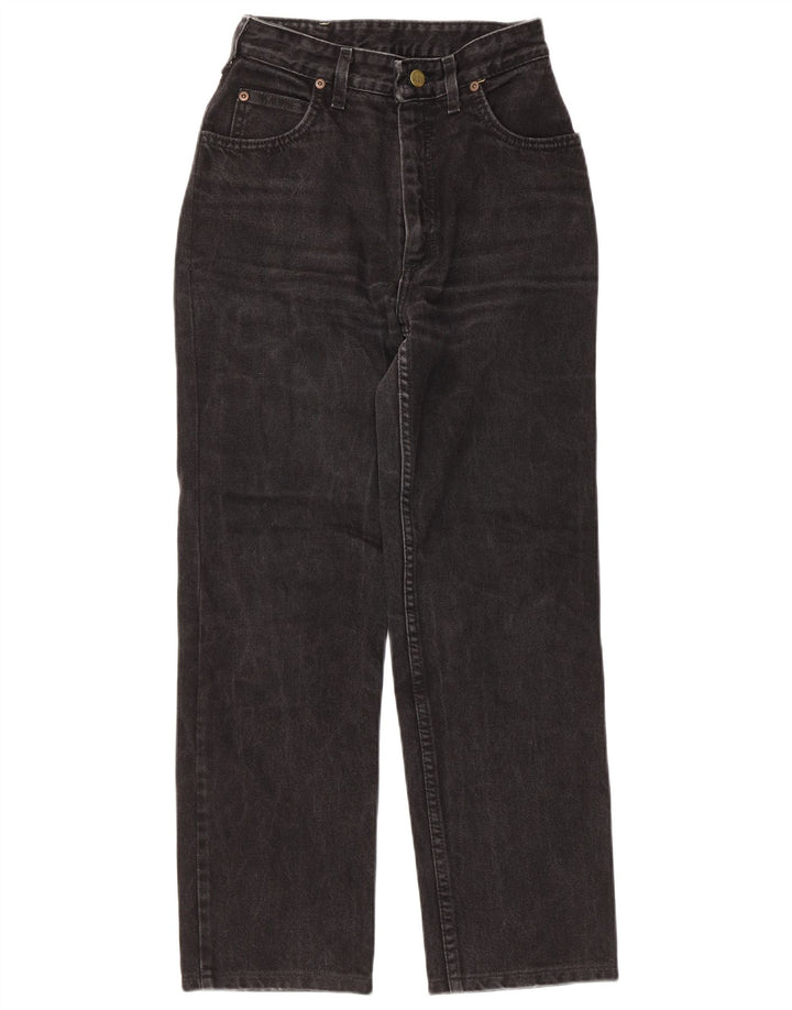 Vaqueros Lee Mujer Rectos W30 L26 Algodón Negro