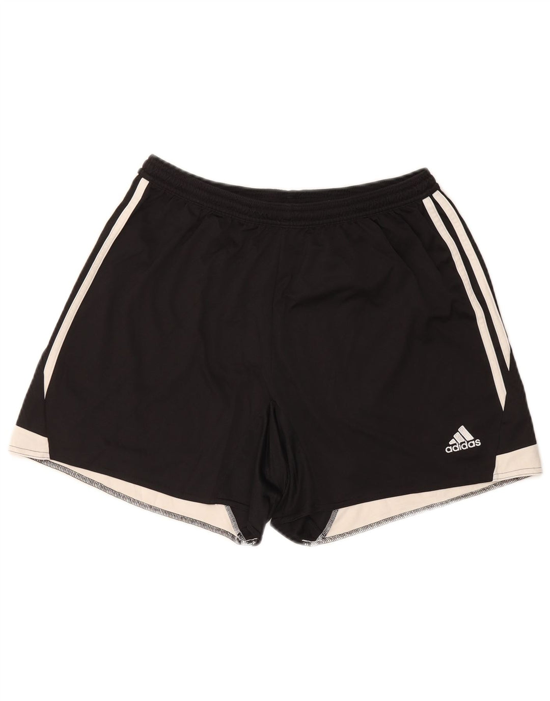 ADIDAS Pantalones cortos deportivos Climacool para mujer Reino Unido 16/18 Grande Negro Colorblock