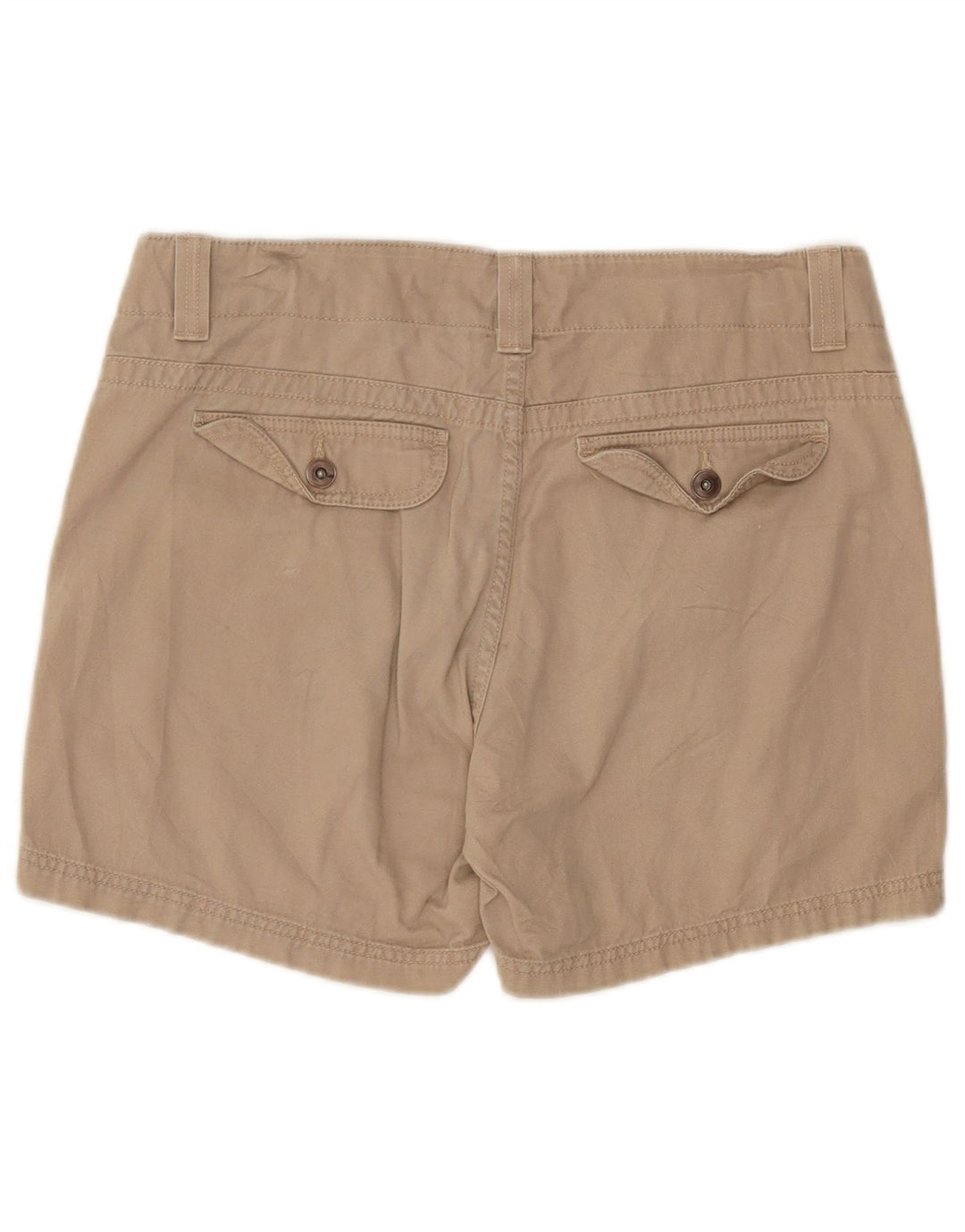 Lee pantalones cortos cargo para mujer US 10 grande W34 algodón beige