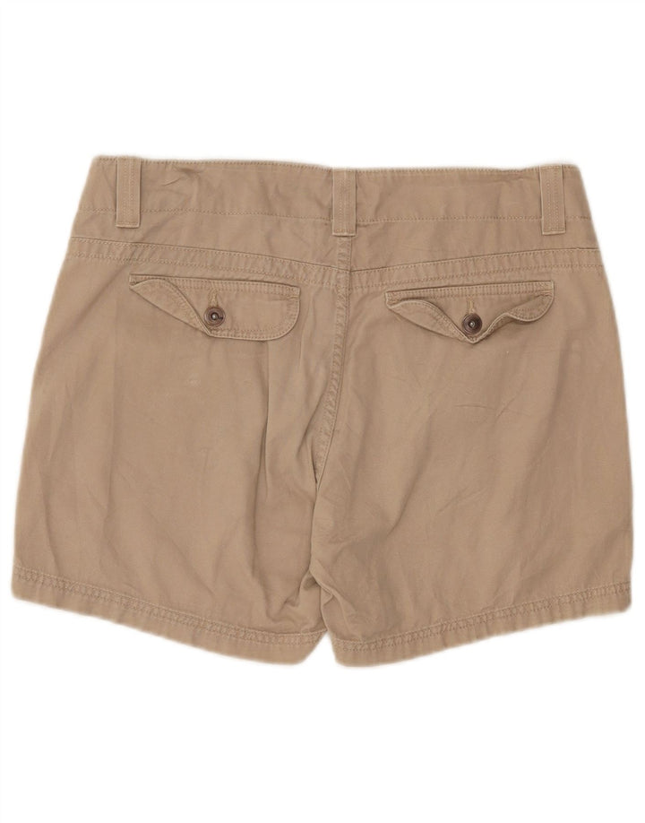 Lee pantalones cortos cargo para mujer US 10 grande W34 algodón beige