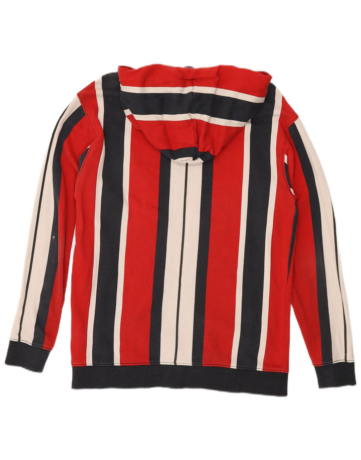 Tommy Hilfiger Sudadera con Capucha para Hombre Jersey Mediano de algodón a Rayas Multicolor