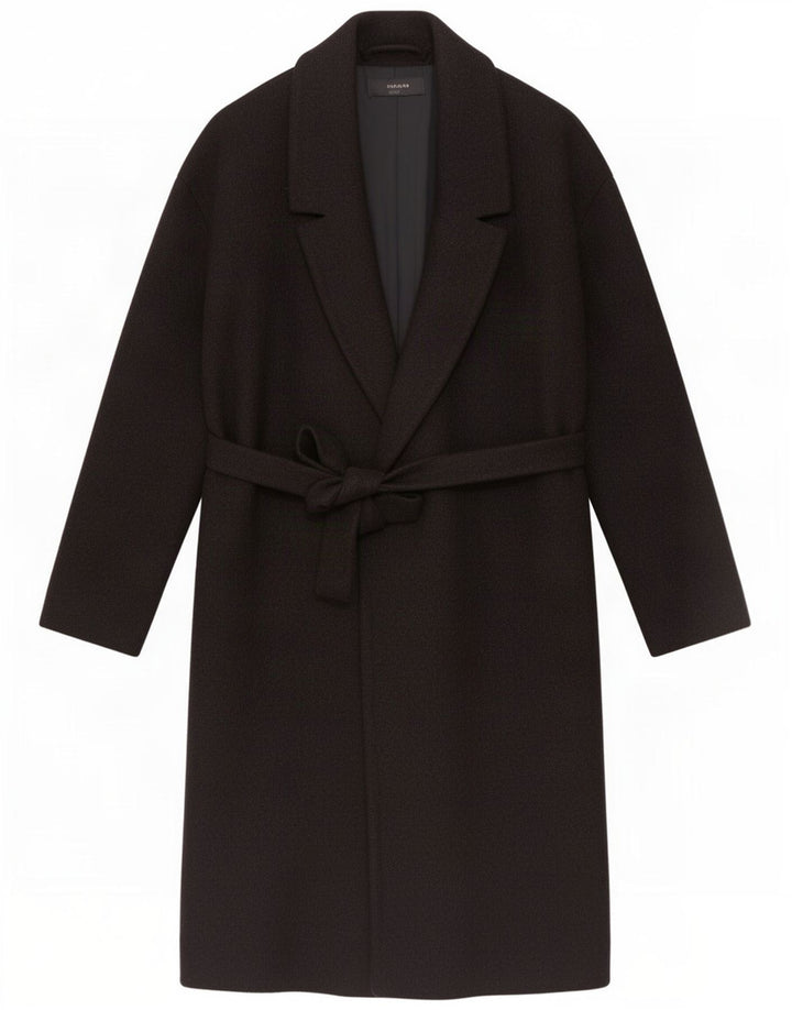 Abrigo para mujer Cos EU 34 XS Lana negra