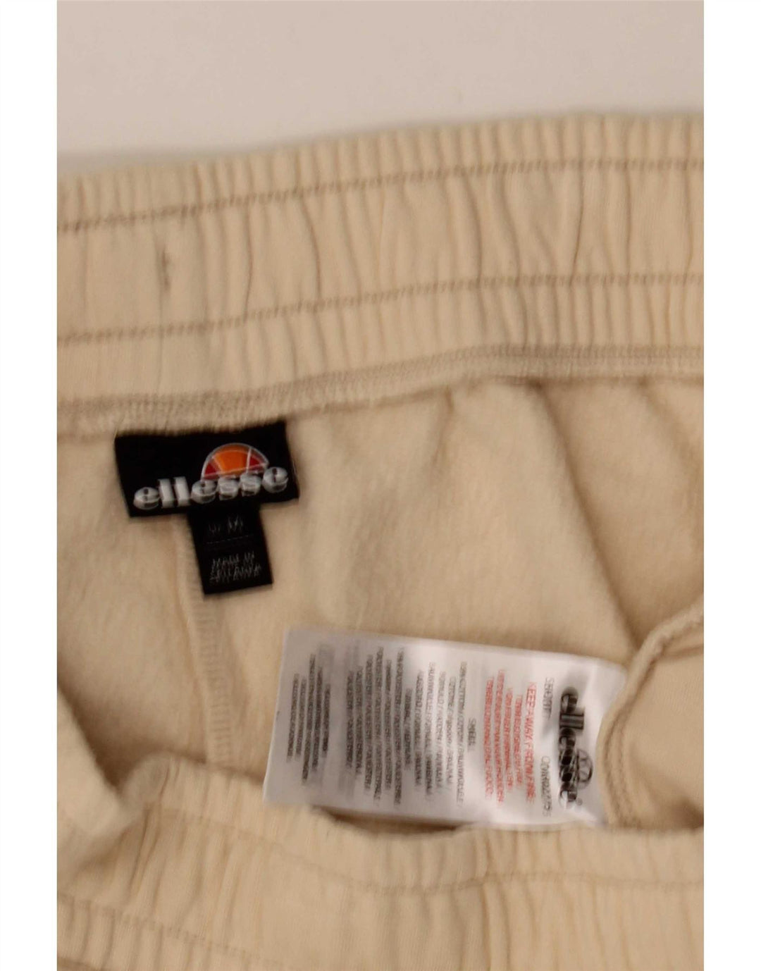Ellesse Hombre Shorts Deportivos Algodón Beige Medio