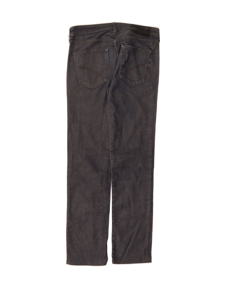 GAS Womens Straight Jeans W28 L29 Navy Blue Cotton Vintage Gas and Second-Hand Gas from Messina Hembry 