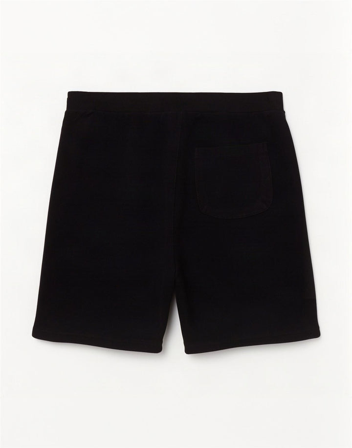 Zara Hombre Shorts Deportivos Grande Azul Marino Algodón