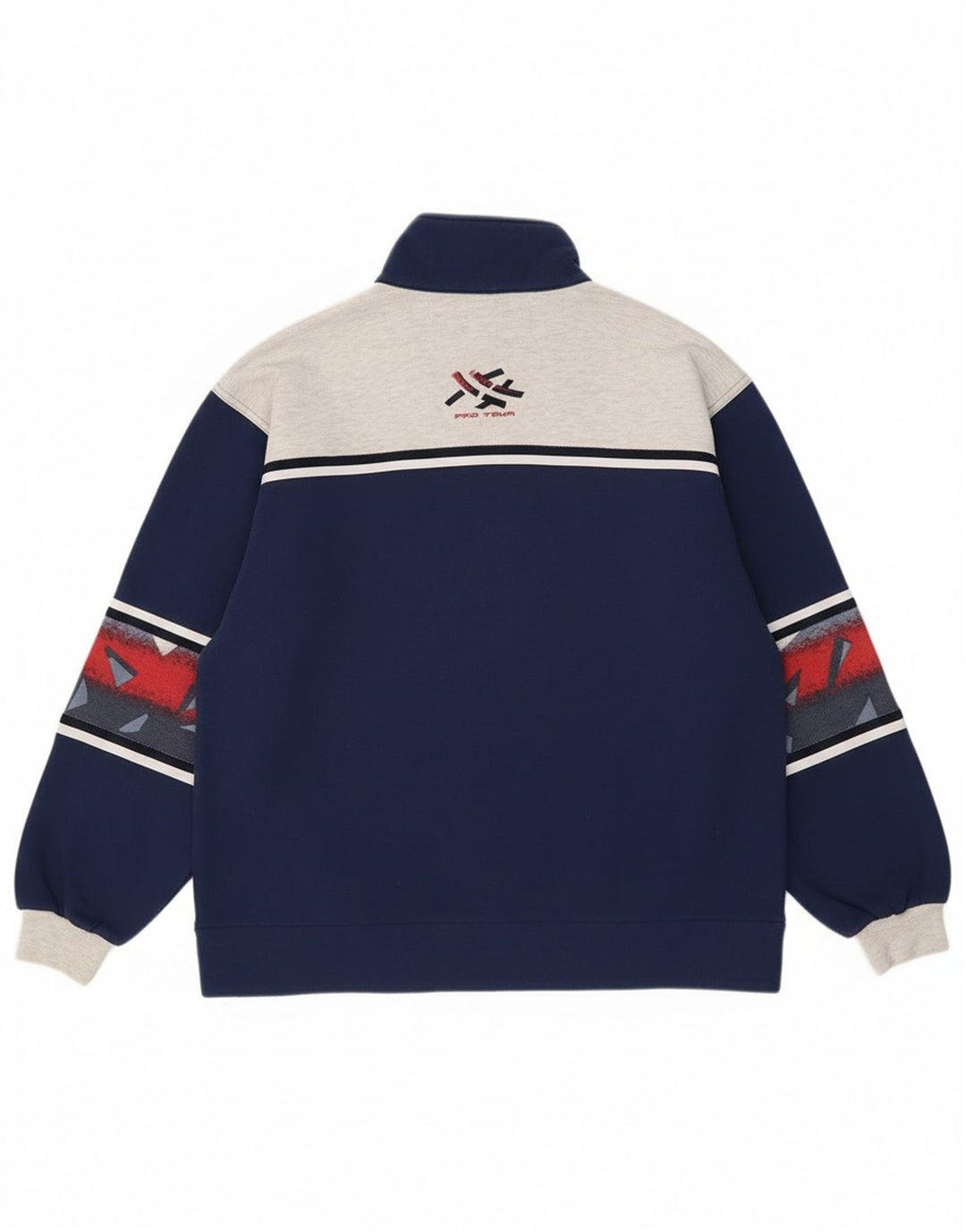 Lotto Chaqueta de chándal para hombre UK 40/42 Large Azul marino Colorblock