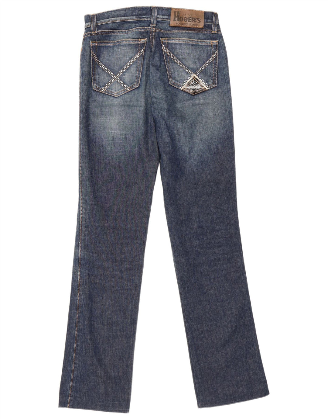 Roy Rogers Vaqueros Bootcut para Mujer W28 L31 Azul