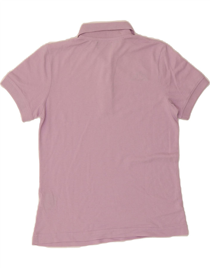 KAPPA Womens Polo Shirt UK 12 Medium Purple Cotton Vintage Kappa and Second-Hand Kappa from Messina Hembry 