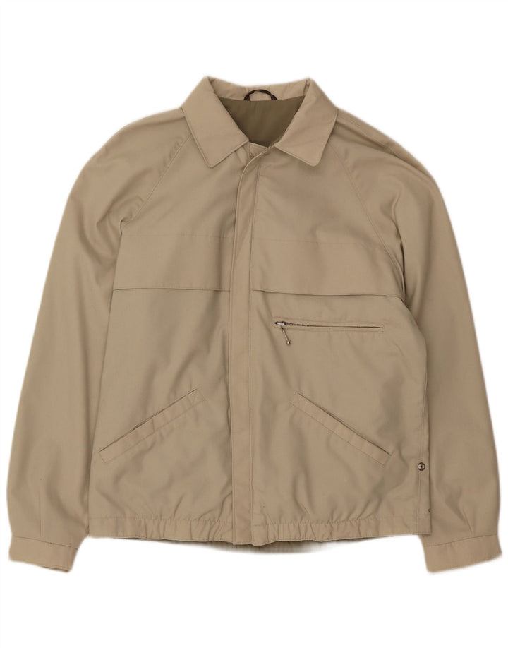 Chaqueta utilitaria vintage para hombre IT 48 Poliéster beige medio