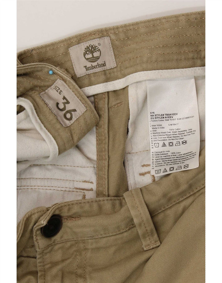 Timberland Pantalones cortos cargo para hombre W36 Algodón caqui grande