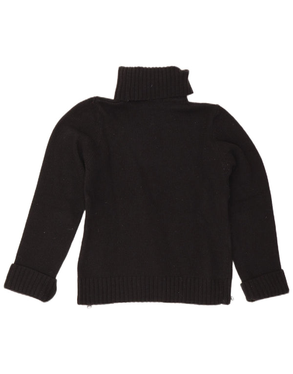 Timberland Suéter tipo jersey con cuello vuelto para mujer UK 18 XL Lana negra