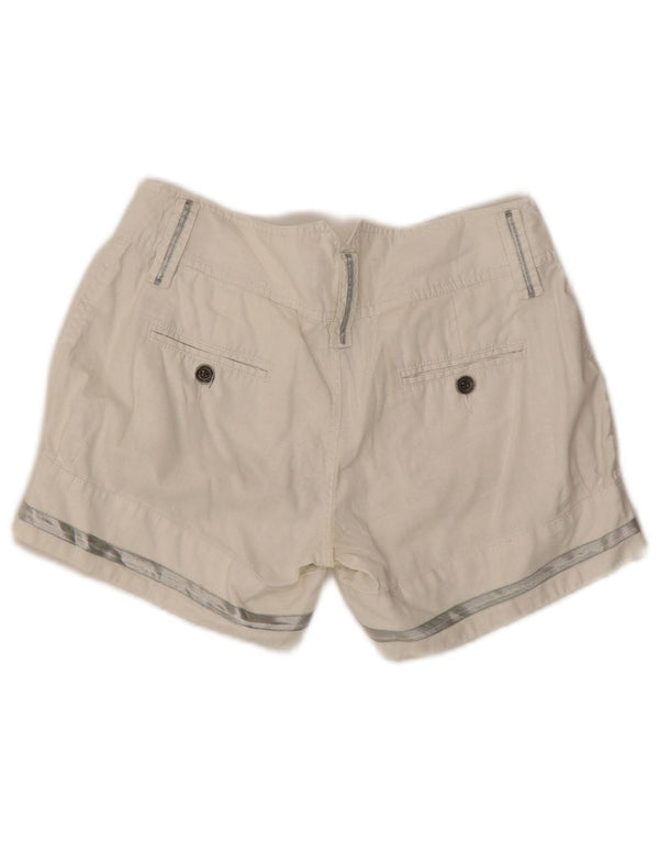 Pantalones Cortos Diesel Mujer W28 Medium White Linen