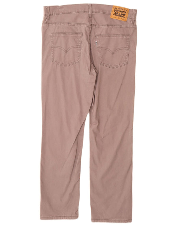 Levi's Boys 511 Slim Casual Trousers 13-14 Years W33 L28 Grey Cotton