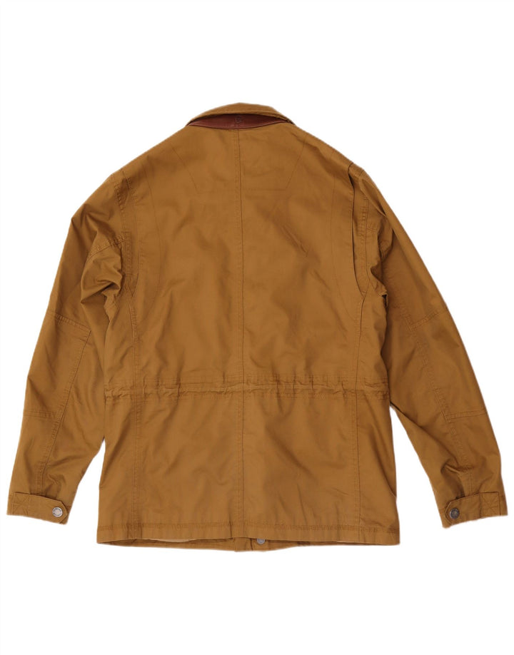 Timberland Chaqueta utilitaria para hombre UK 36 Small Beige Cotton