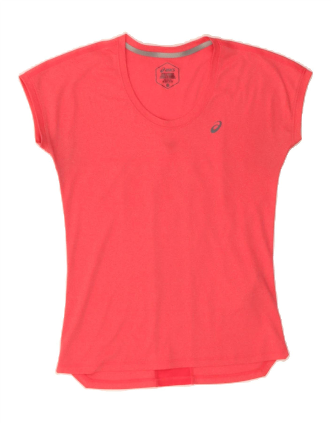 ASICS Womens T-Shirt Top UK 6 XS Pink Polyester Vintage Asics and Second-Hand Asics from Messina Hembry 
