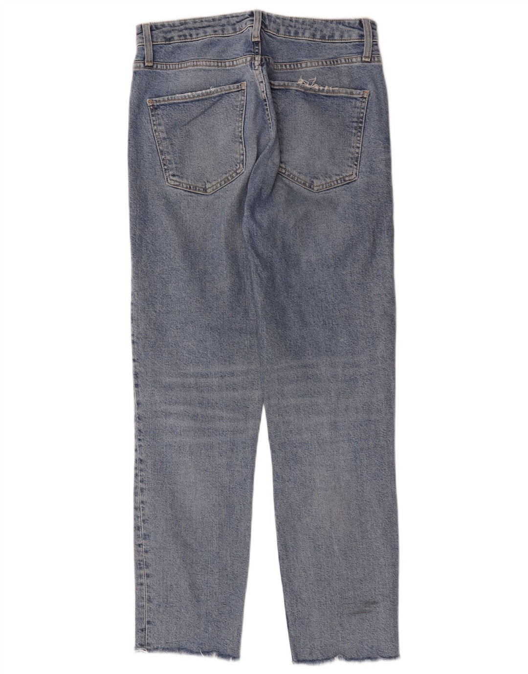 Zara Vaqueros Rectos Mujer EU 38 Small W28 L28 Azul
