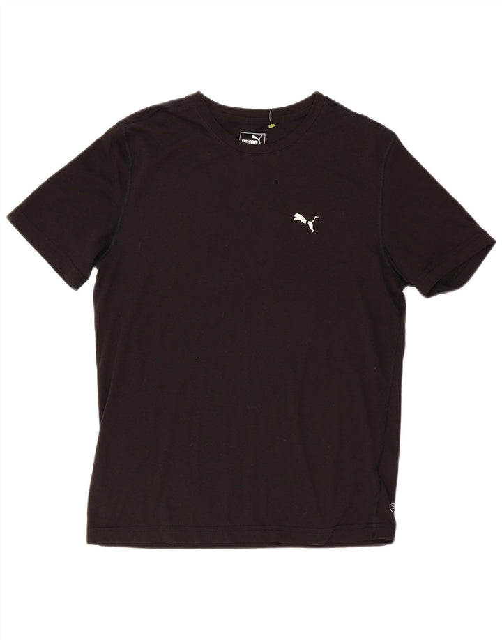 Puma - Camiseta gráfica para hombre, talla pequeña, color negro