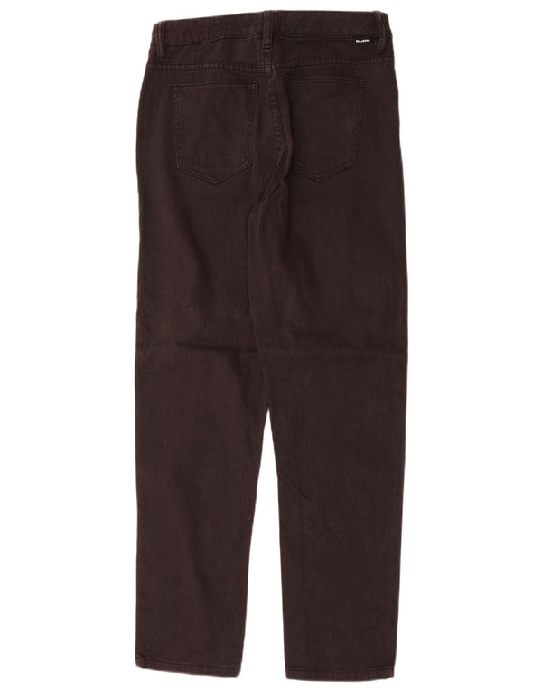 Vaqueros Rectos Billabong Mujer W28 L28 Algodón Negro