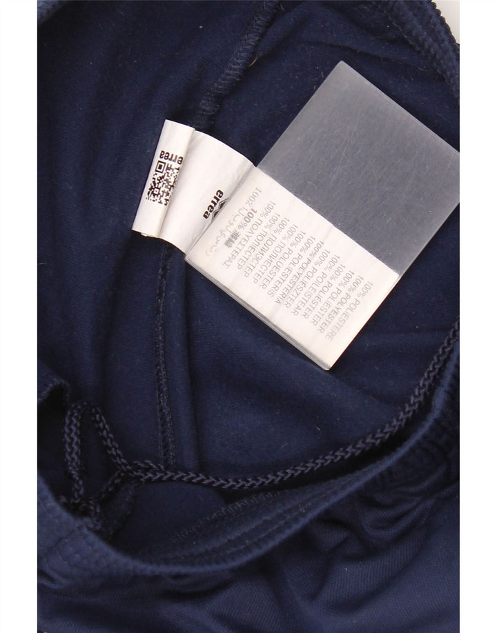 Errea Hombre Pantalones De Chándal Gráfico Joggers Pequeño Poliéster Azul Marino