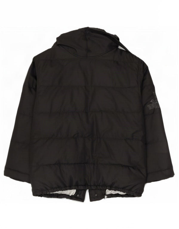 Iceberg Chaqueta acolchada con capucha para hombre IT 50 Large Poliamida negra