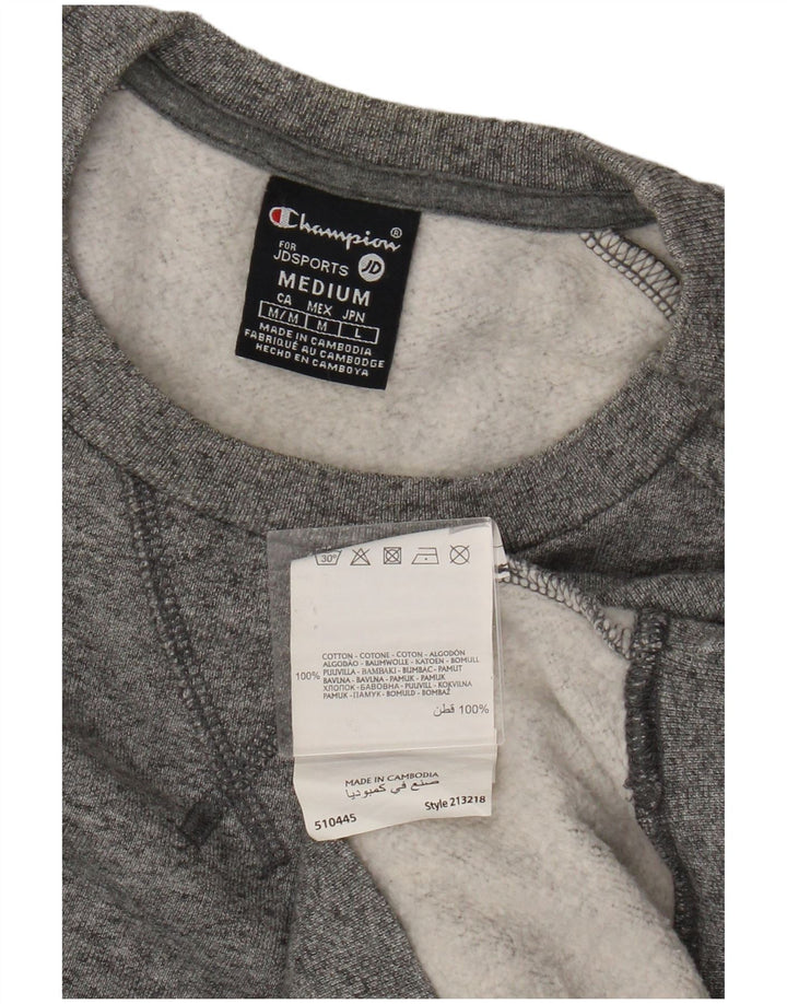 Champion Sudadera para mujer Jumper UK 14 Algodón moteado gris medio