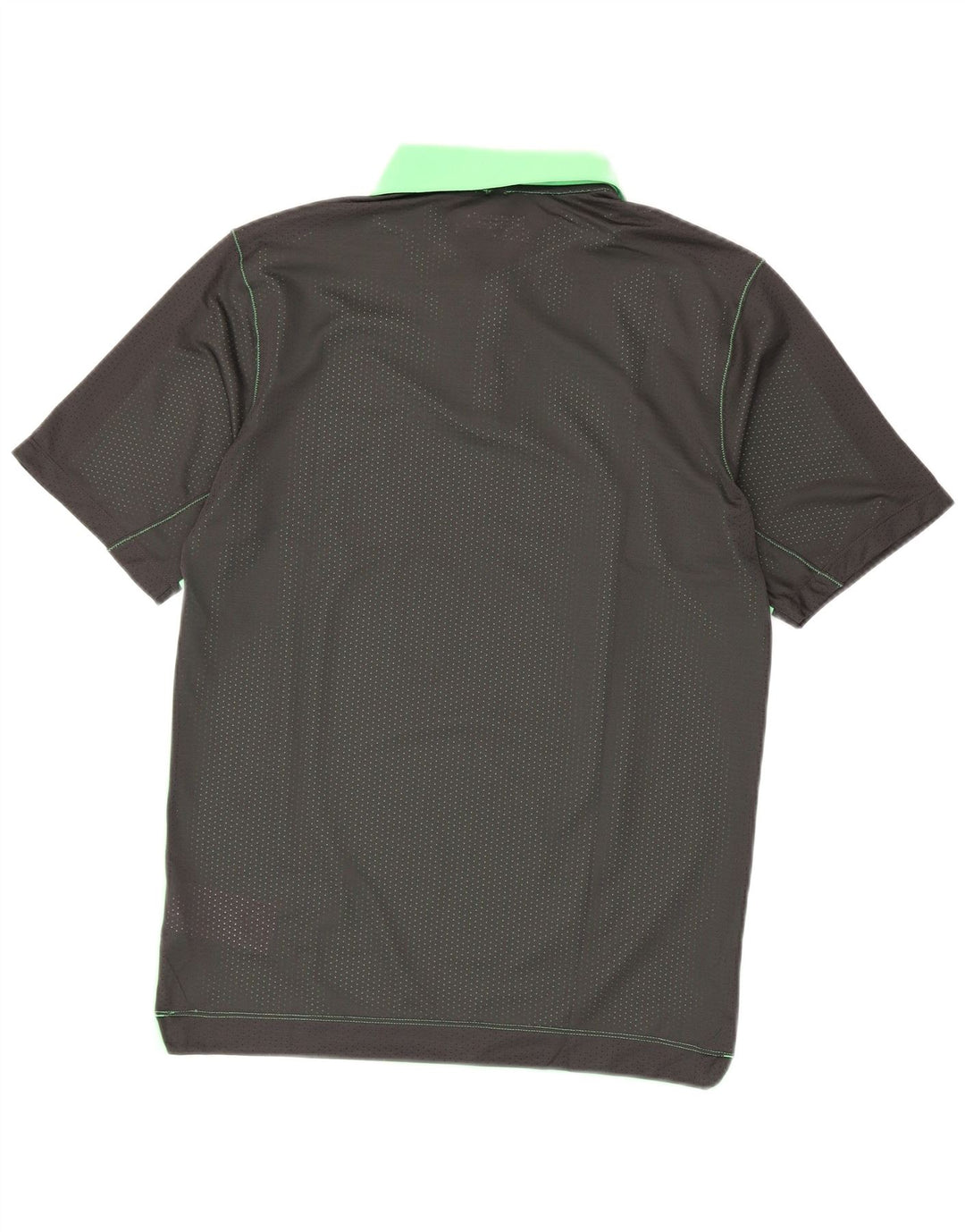 Polo Nike Dri Fit Para Hombre Poliéster Color Block Verde Pequeño