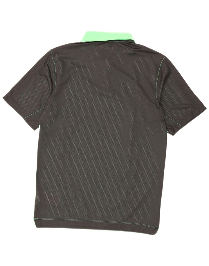 Polo Nike Dri Fit Para Hombre Poliéster Color Block Verde Pequeño