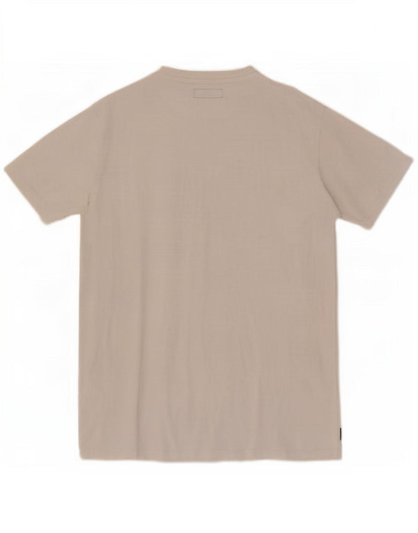 Replay Camiseta gráfica para hombre Top mediano de algodón blanco