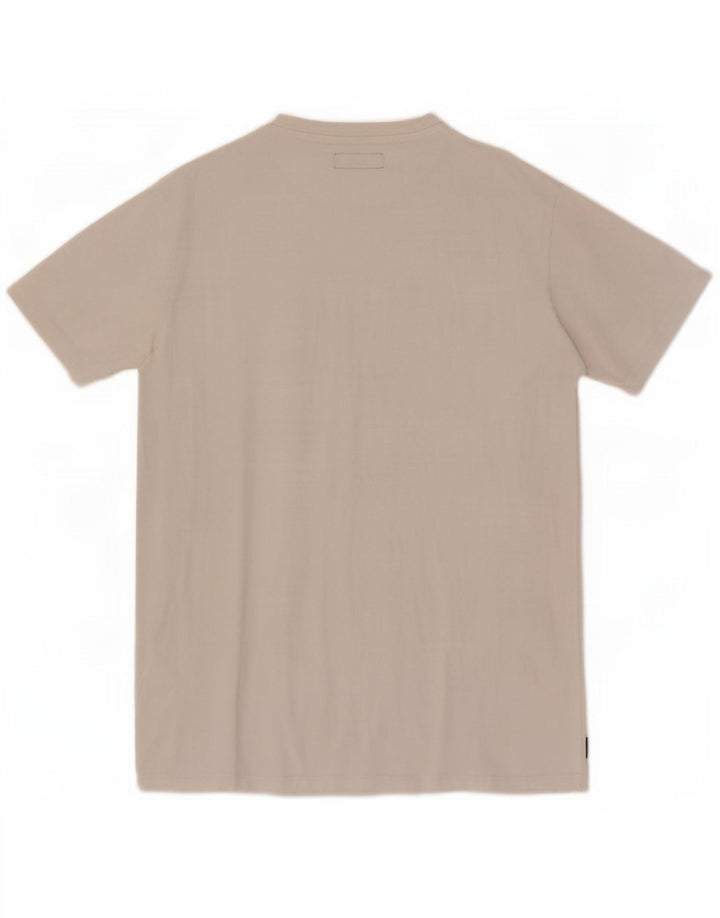 Replay Camiseta gráfica para hombre Top mediano de algodón blanco