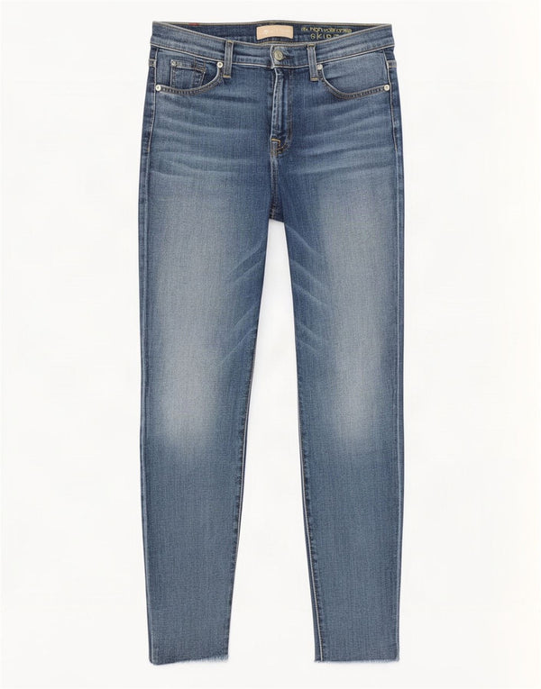 Vaqueros ajustados de cintura alta Bair para mujer de 7 For All Mankind W28 L28 Algodón azul