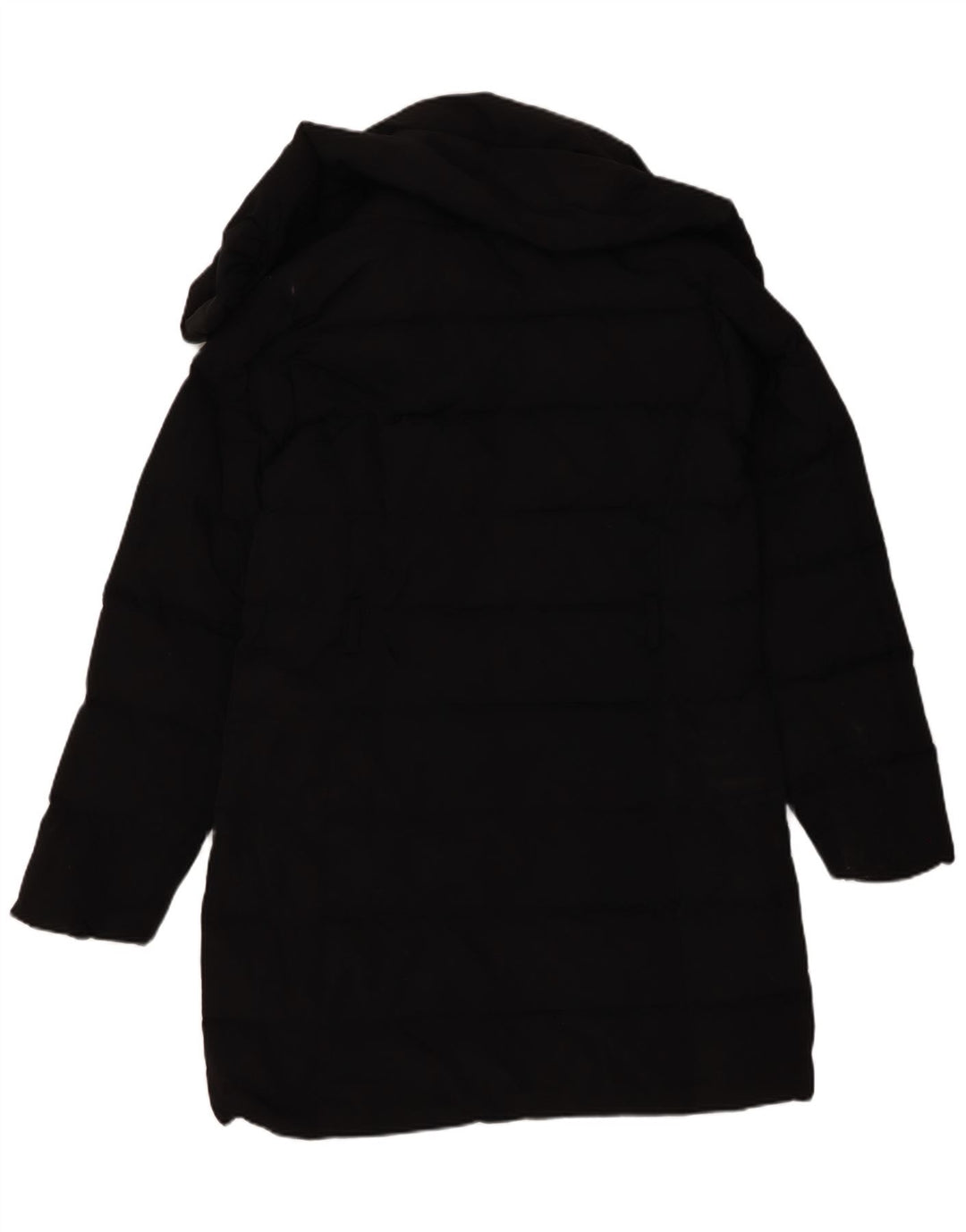 Gant Abrigo acolchado con capucha para mujer UK 46 Grande Poliéster negro