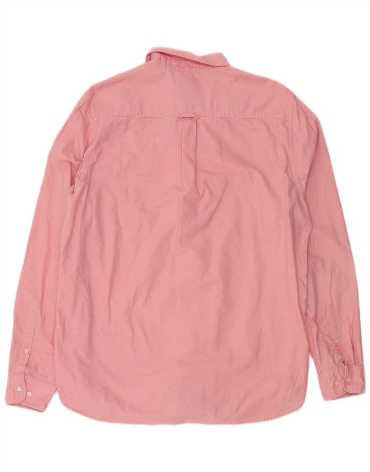 Camisa Superdry Hombre XL Algodón Rosa