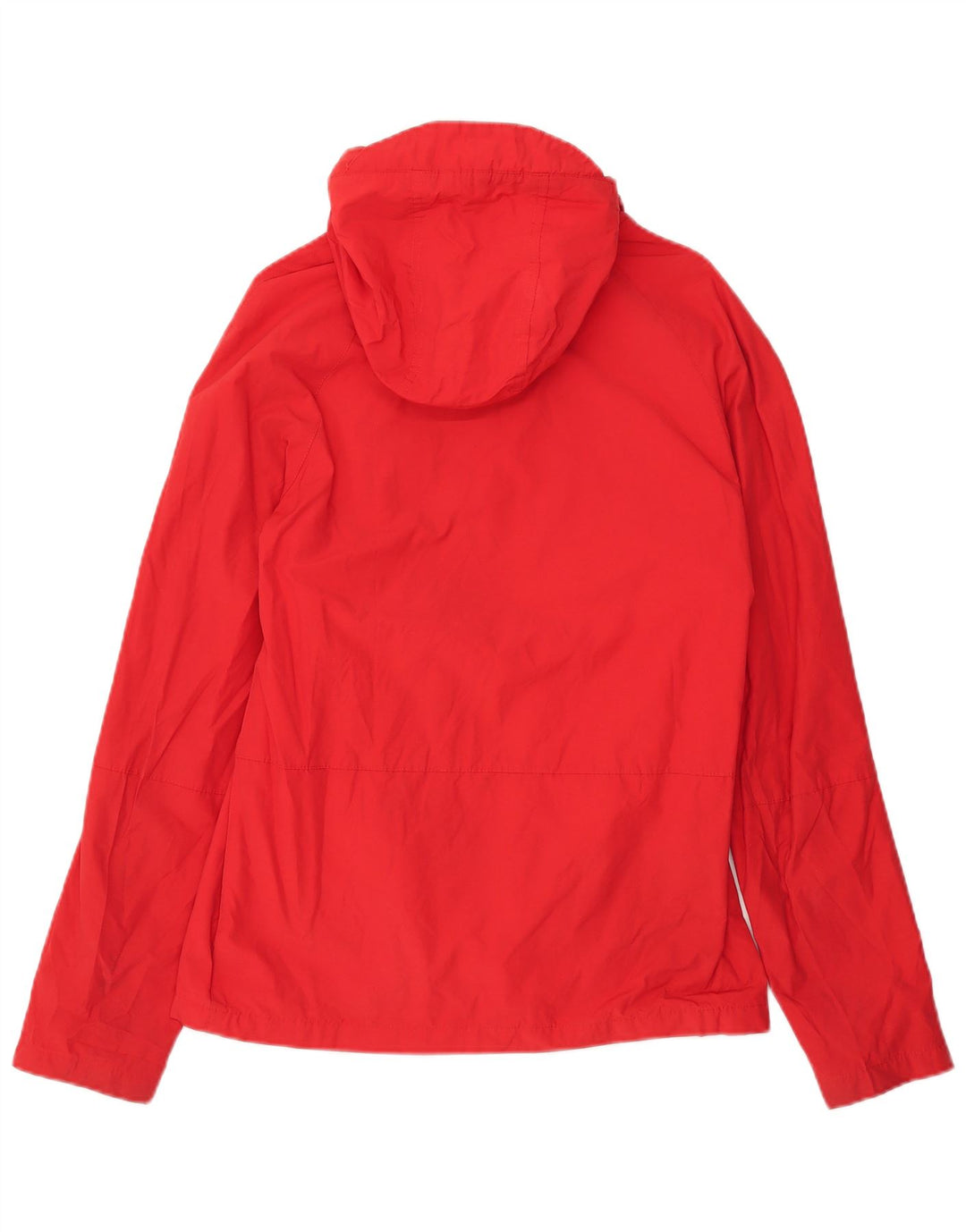 Jack Wills Chaqueta impermeable con capucha para hombre UK 38 Medium Red Cotton