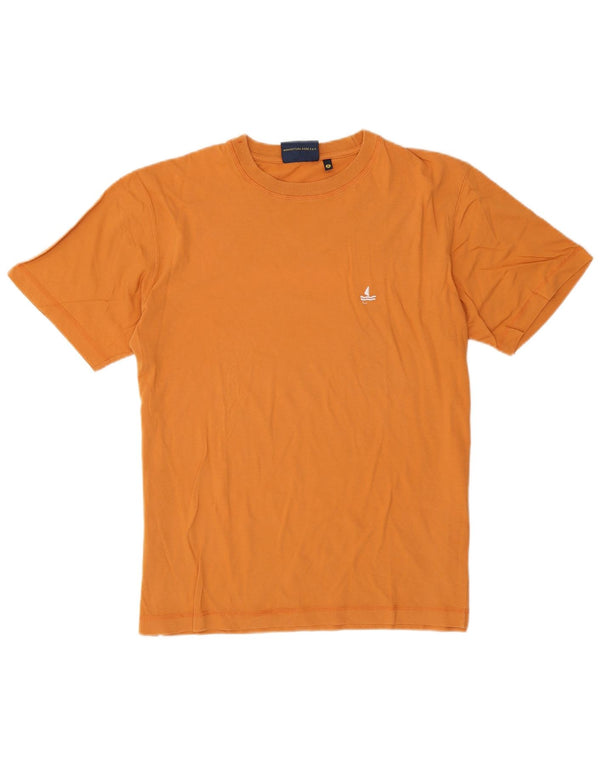 Navigare Camiseta Hombre Top Medium Naranja Algodón