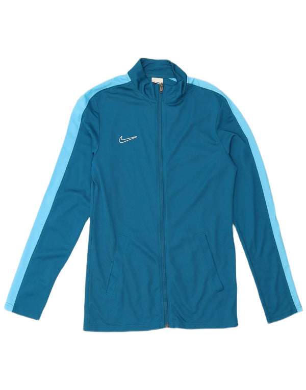 Nike Chaqueta de chándal slim fit para hombre, color azul pequeño, deportiva