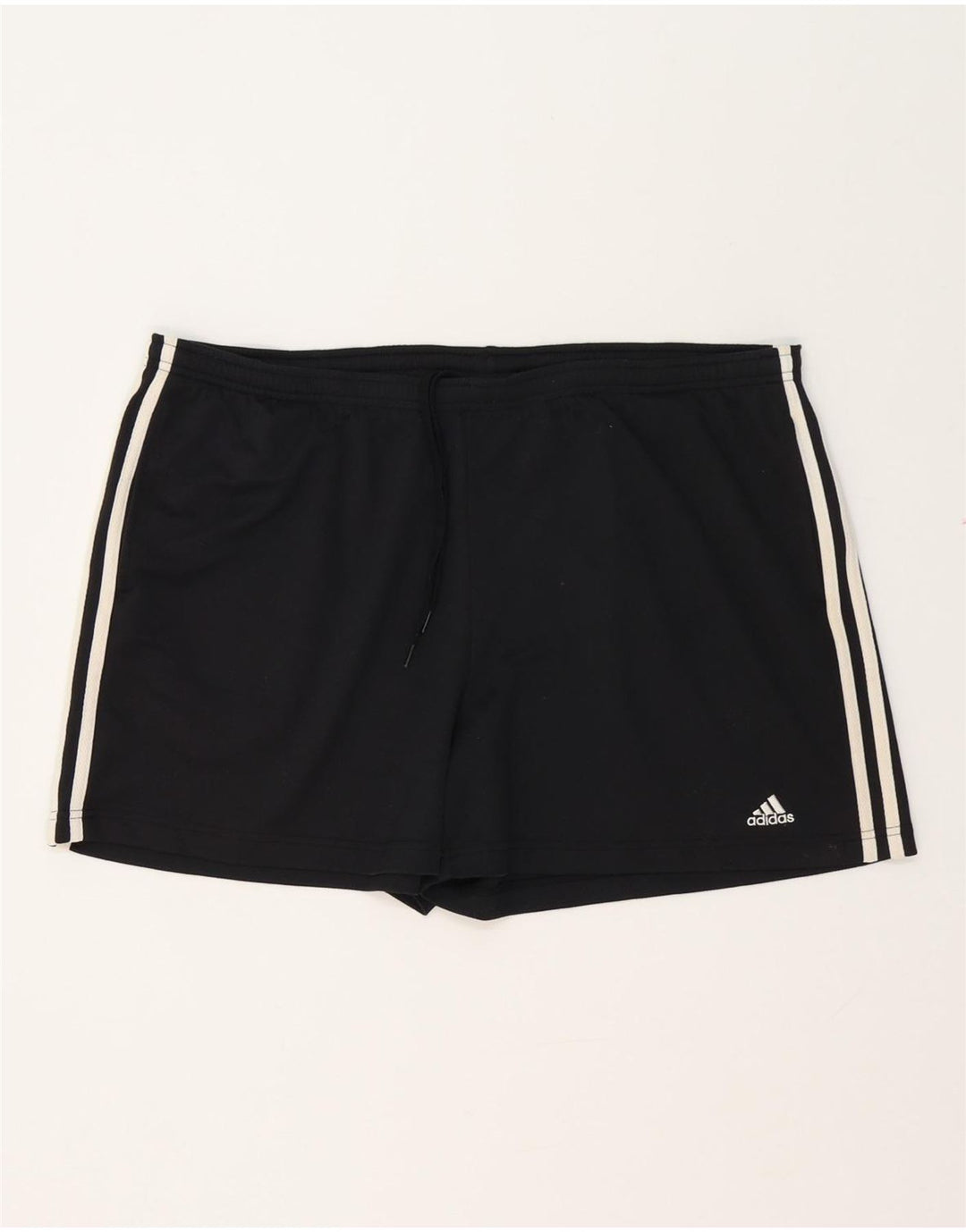 Pantalones cortos deportivos ADIDAS para mujer UK 22 3XL Negro Poliéster